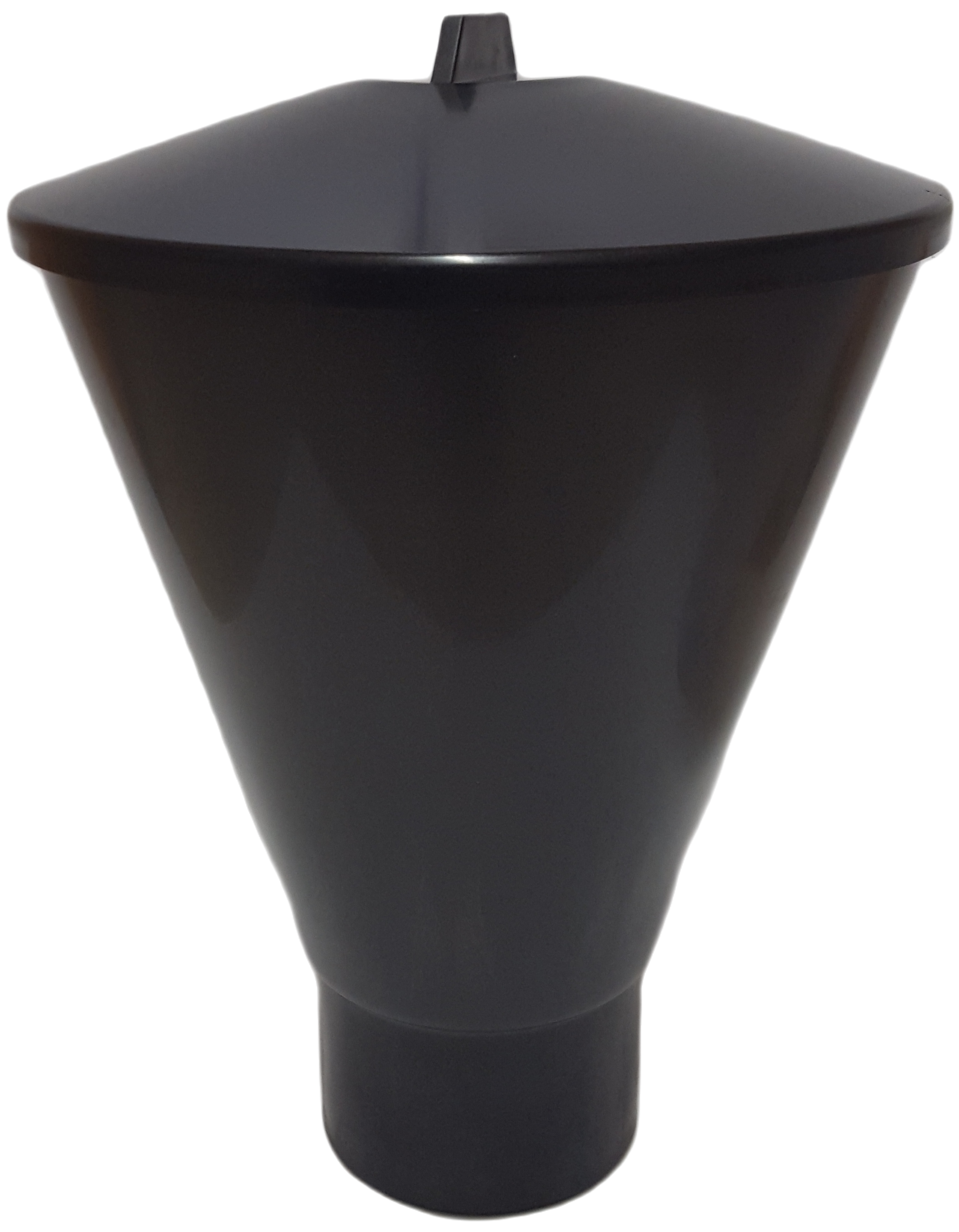 Oberbehälter 6 Liter schwarz transparent für Airless Spritzgerät