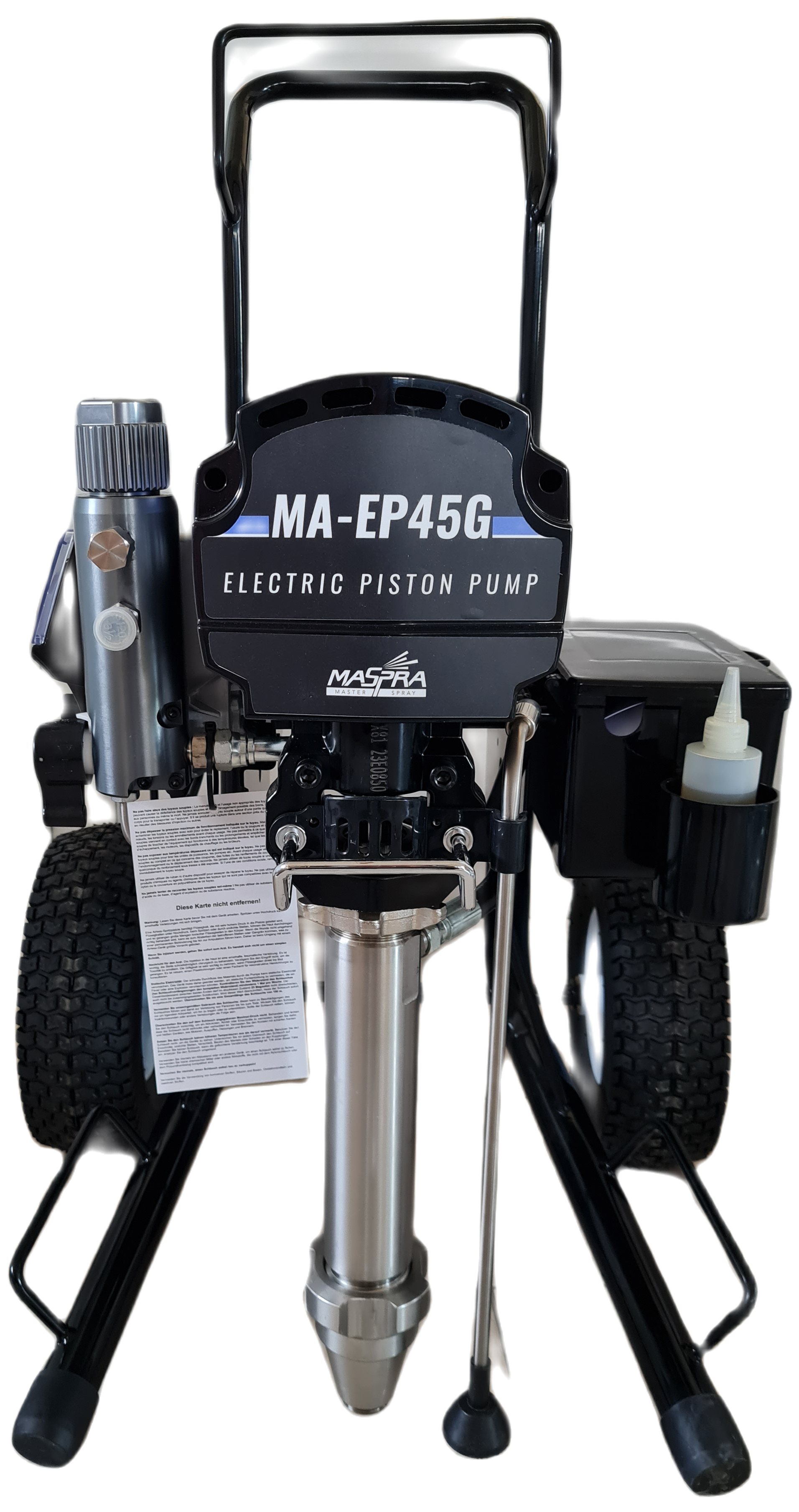 MaSpra EP45-G Spraypack Airless Spritzgerät geeignet für Spachtel - großes Komplettset