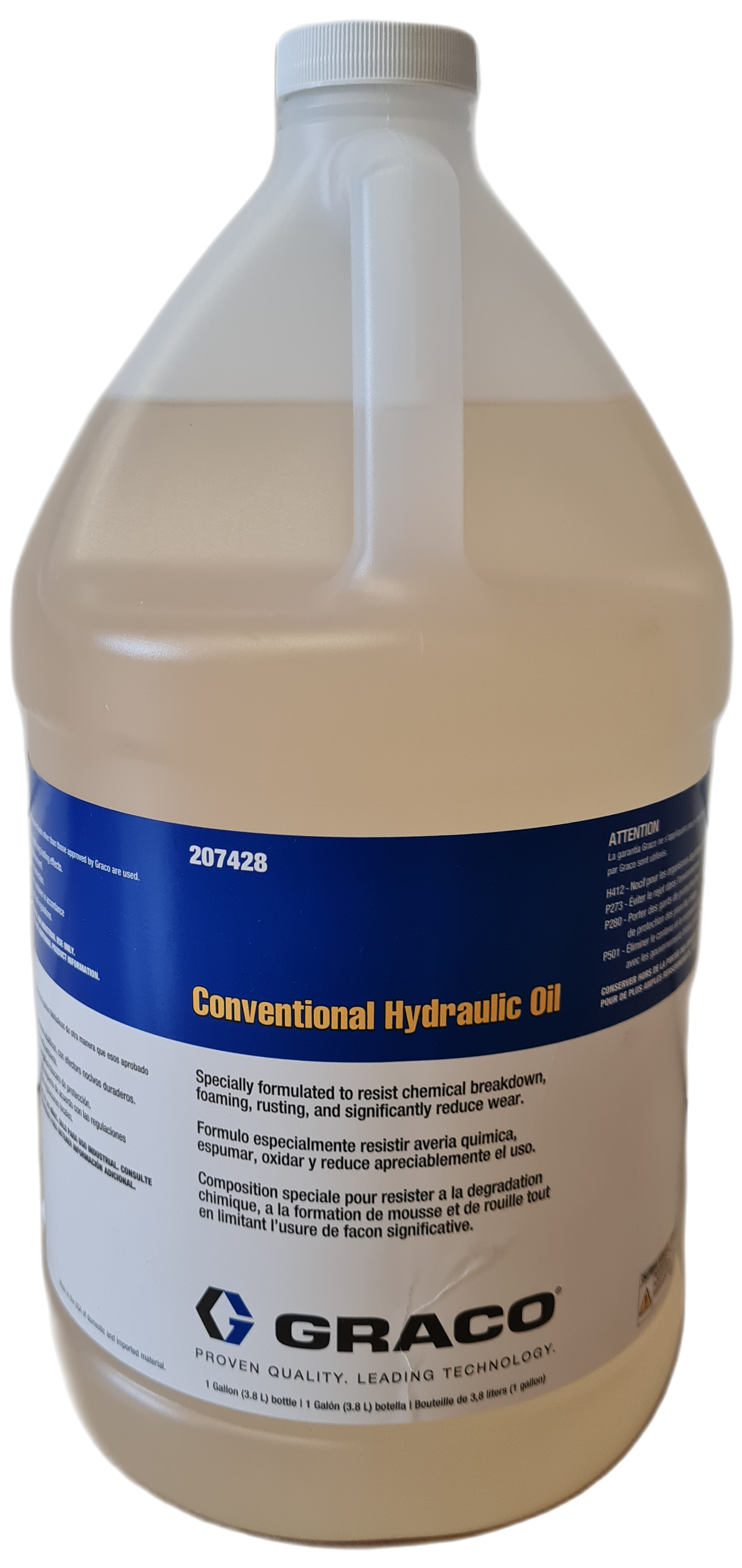 207428 Graco Hydrauliköl Öl 3,8L Flasche für GH Airless Spritzgeräte
