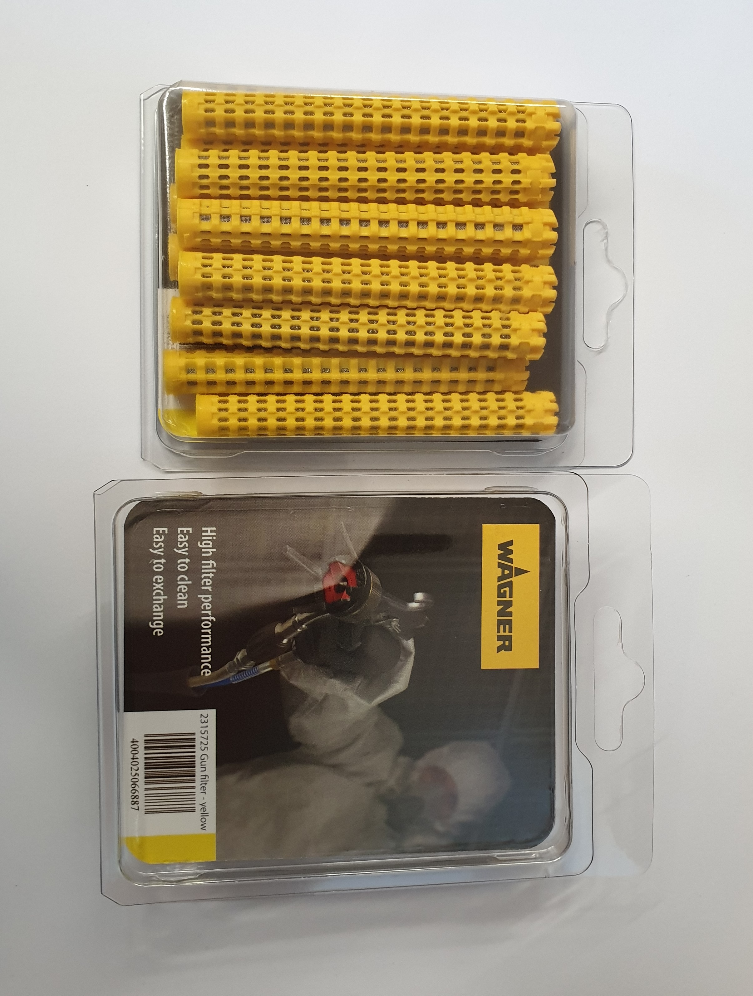 2315725 Wagner Cage Filter 100 mesh gelb 10 Stück Pistolenfilter