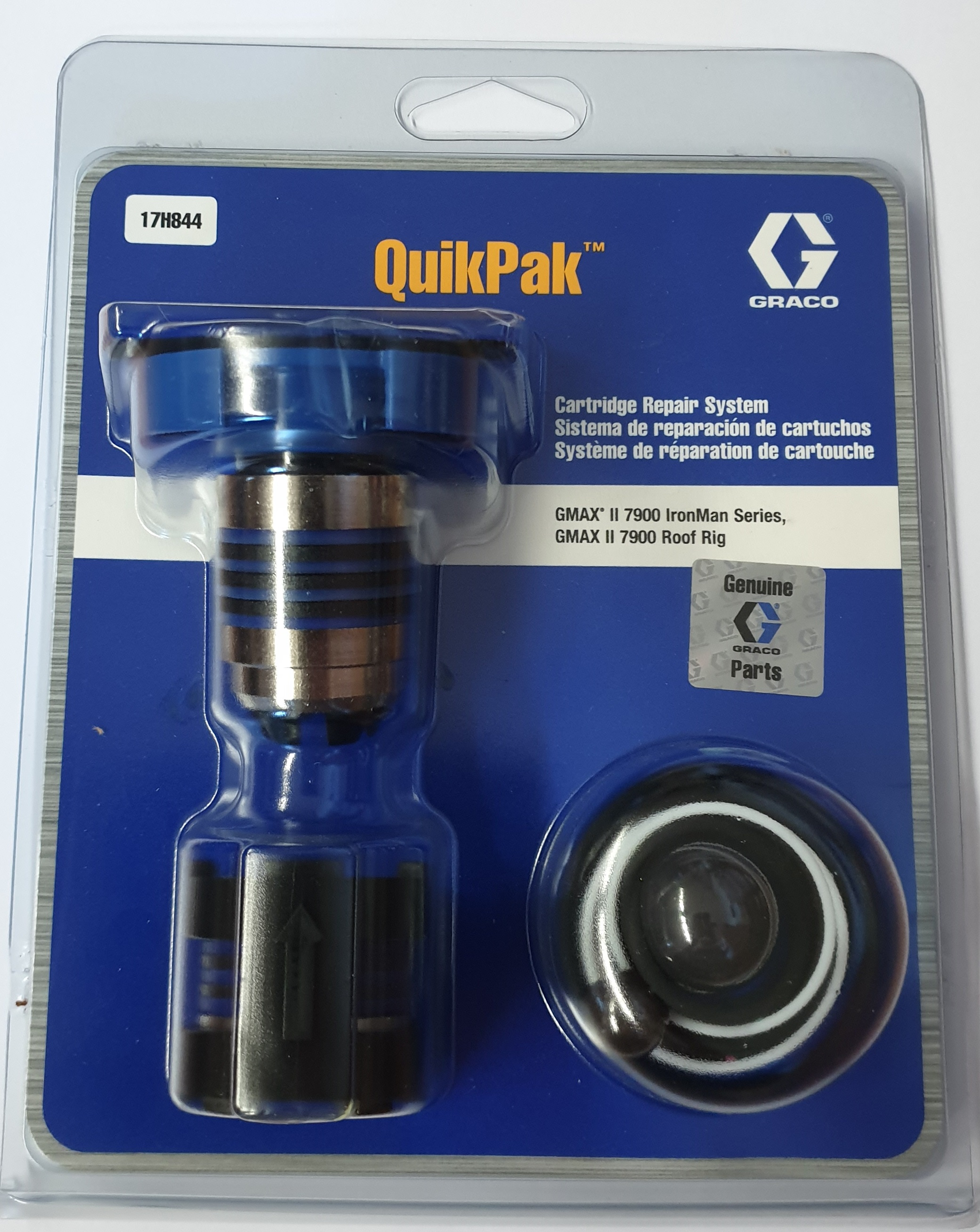 17H844 Graco Airless QuikPak  Reparatursatz Packung GMax II 7900 IronMan
